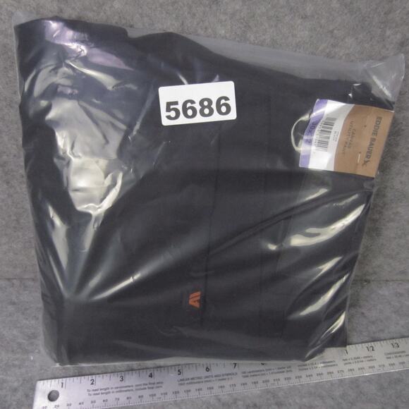 Eddie Bauer Pants Mens 30x32 Black Canvas Utility Pant Workwear Outdoor Durable - Picture 8 of 8